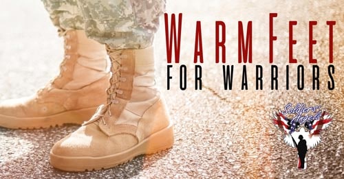 Warm Feet For Warriors