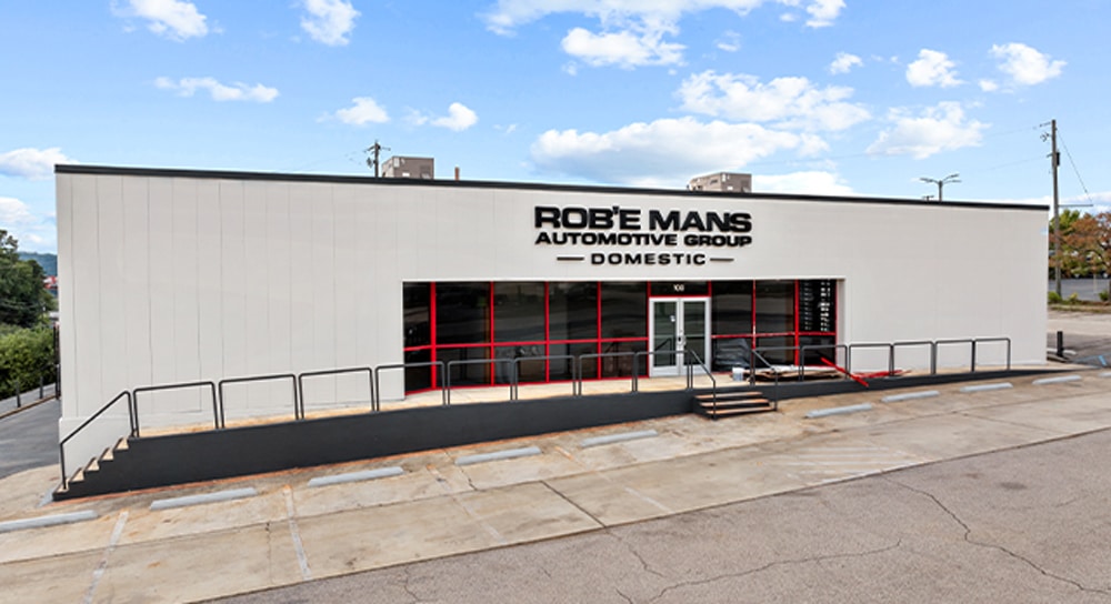 a sign on the side of a building